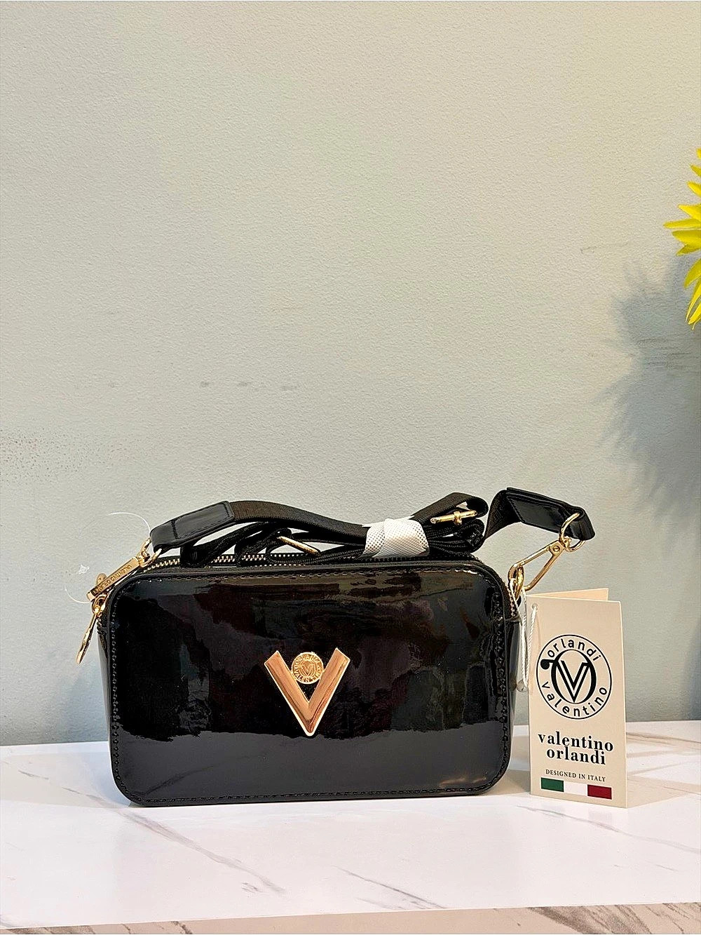 Valentino Orlandi Kyra Crossbody Bags Black Size One Size